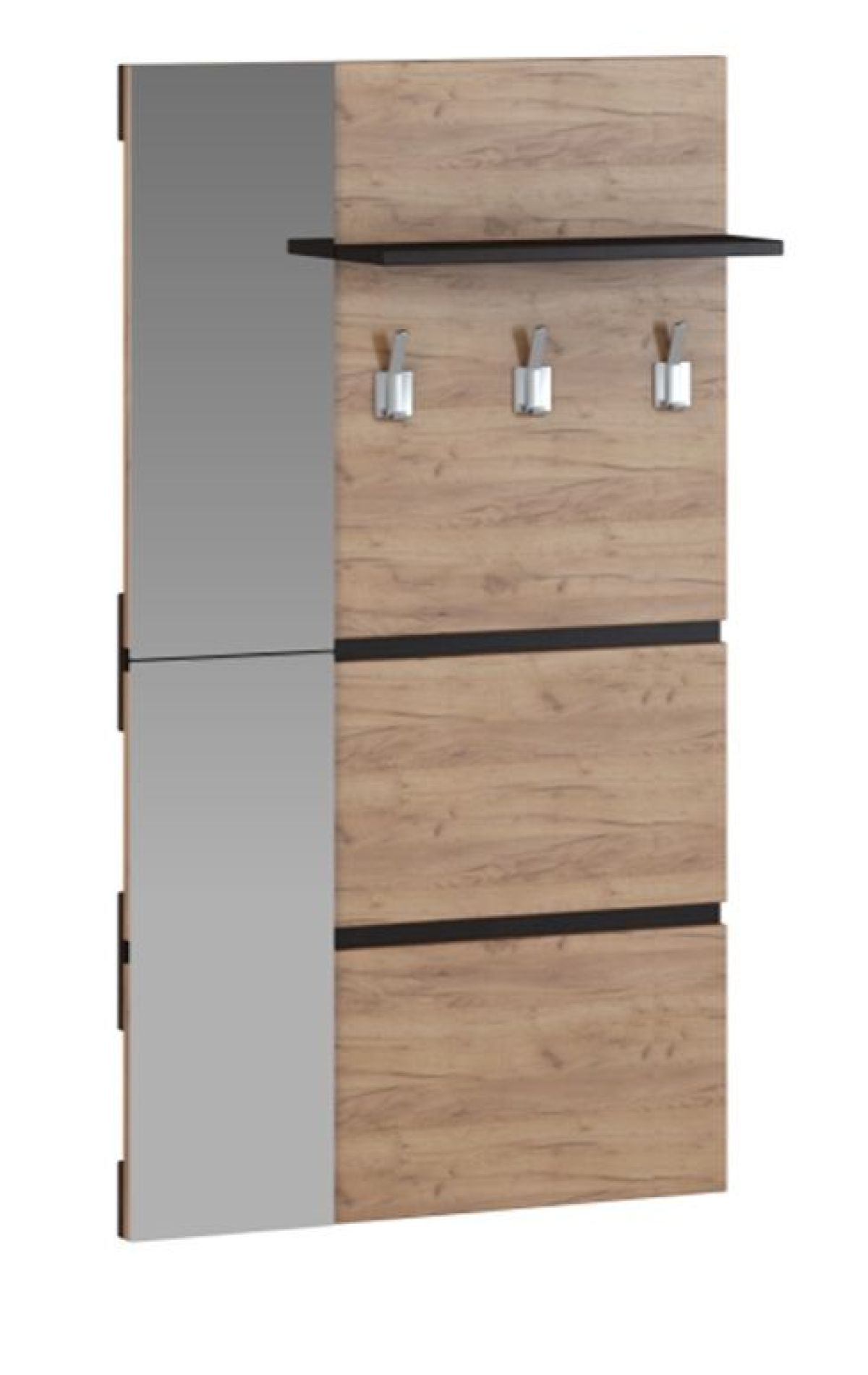 Прихожая Энтер 2 (Дуб золотой/Белый) | фото 4