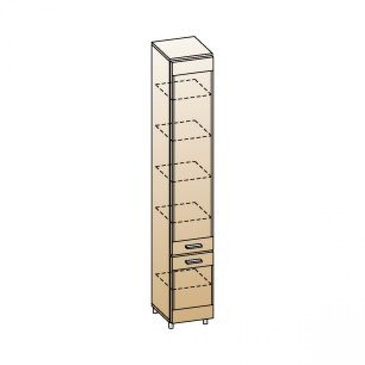 Гостиная Камелия Композиция 7 (Гикори Джексон темный) | фото 2