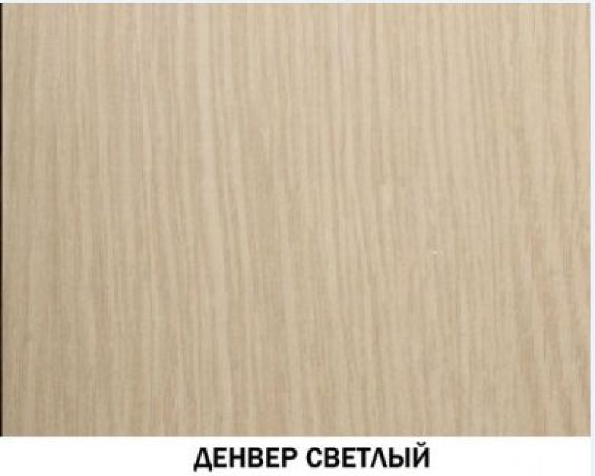 Шкаф для одежды №609 "Инна" Денвер светлый (*без полок) | фото 2