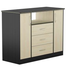 Комод Универсальный Дуэт Люкс (Венге/Млечный дуб) Эко | фото 2