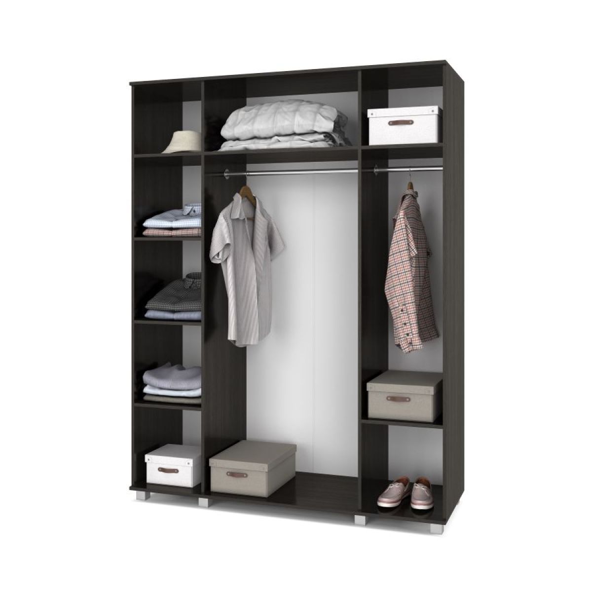 ЕВА Шкаф 4-х дверный Е41 | фото 4