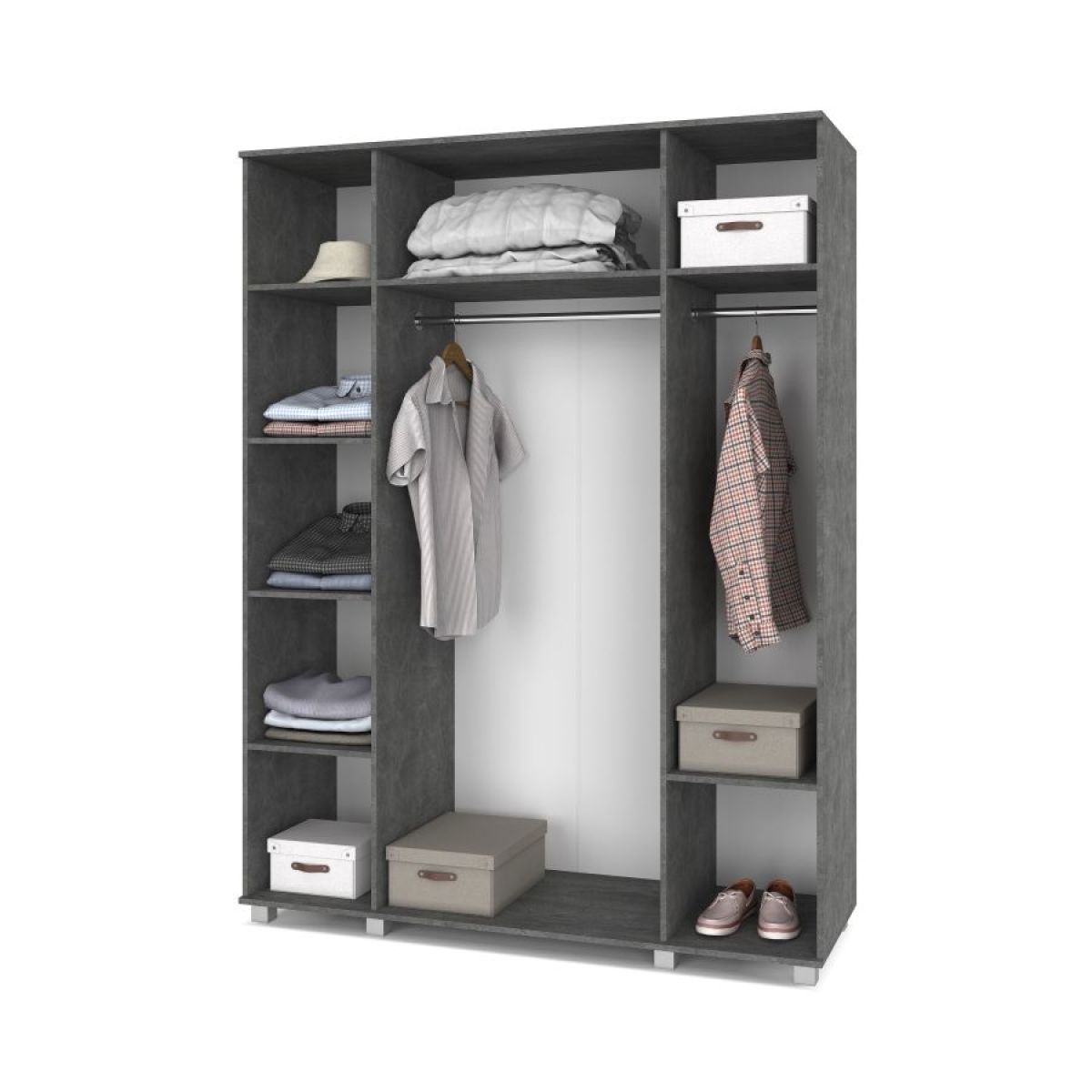 ЕВА Шкаф 4-х дверный Е41 | фото 8