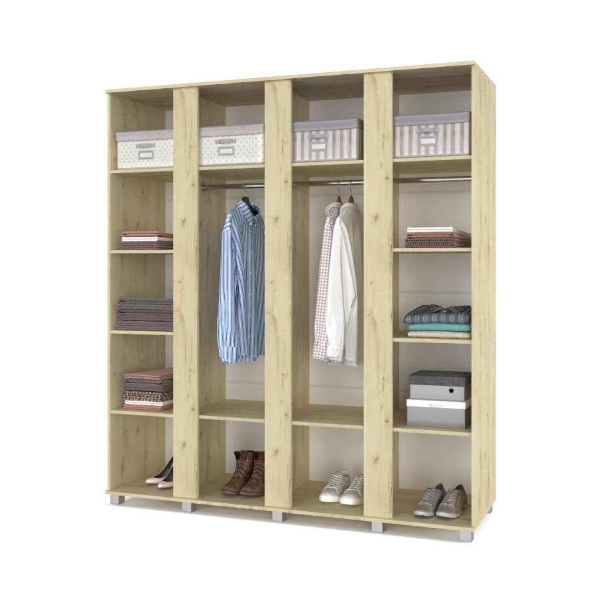 ПАНДОРА Шкаф 4-х дверный П43 | фото 6