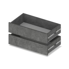 МАРТИН Шкаф-купе Камень темный (2000*450) М401 | фото 3