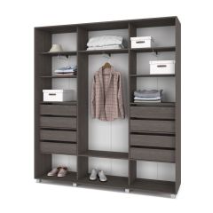 МАРТИН Шкаф-купе с зеркалами Анкор темный (2200*450) М423 | фото 4