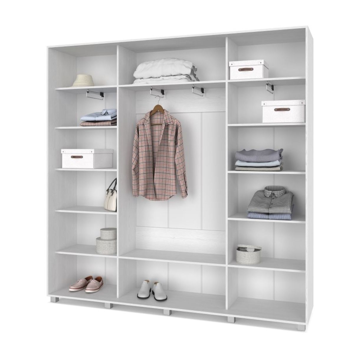 МАРТИН Шкаф-купе Анкор светлый (2400*450) М441 | фото 2