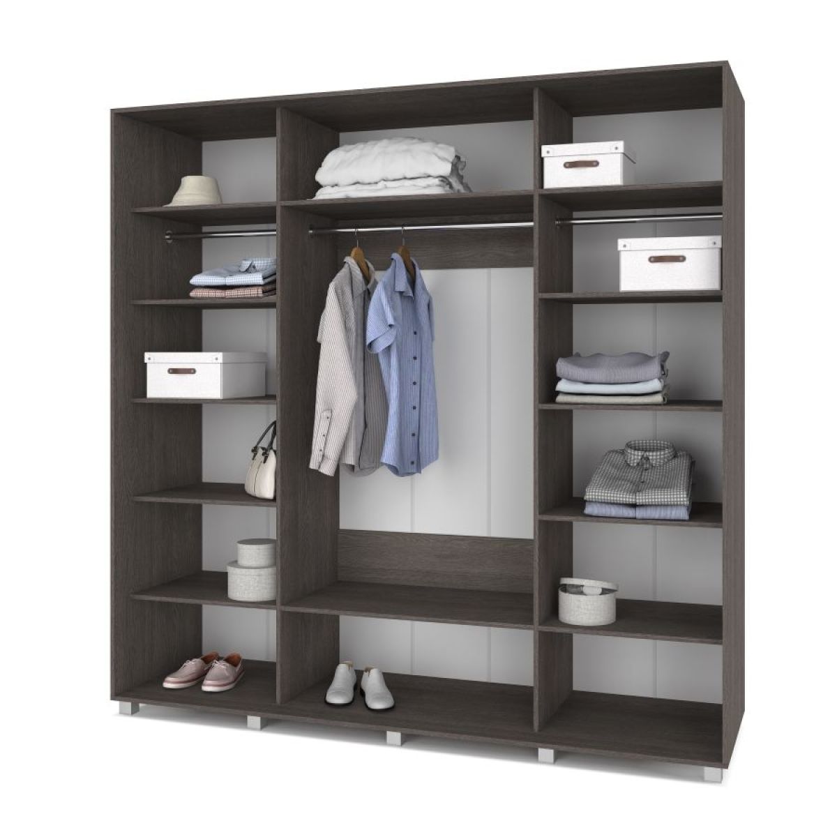 МАРТИН Шкаф-купе Анкор темный (2200*600) М621 | фото 2