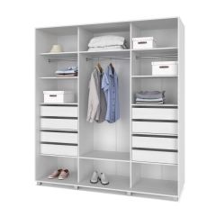 МАРТИН Шкаф-купе Анкор светлый (2400*600) М641 | фото 4