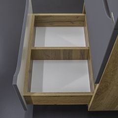 Тумба под умывальник "Енисей 60" Bruno с двумя ящиками Домино (DBr2901T) | фото 4