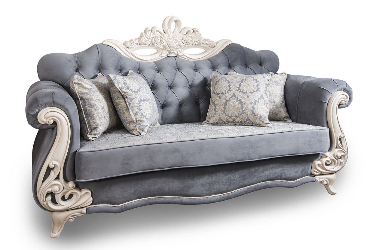 Диван Афина с раскладным механизмом (серый глянец) | фото 2