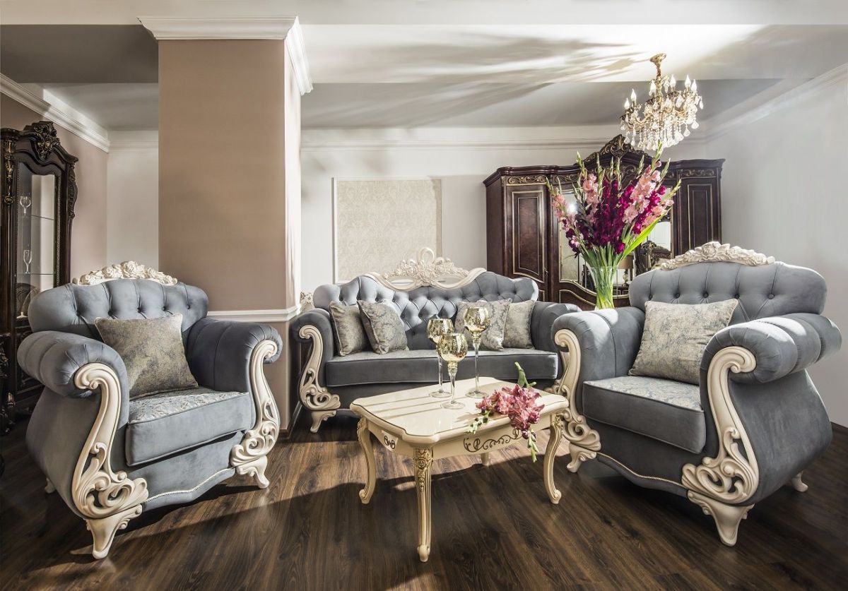 Диван Афина с раскладным механизмом (серый глянец) | фото 5