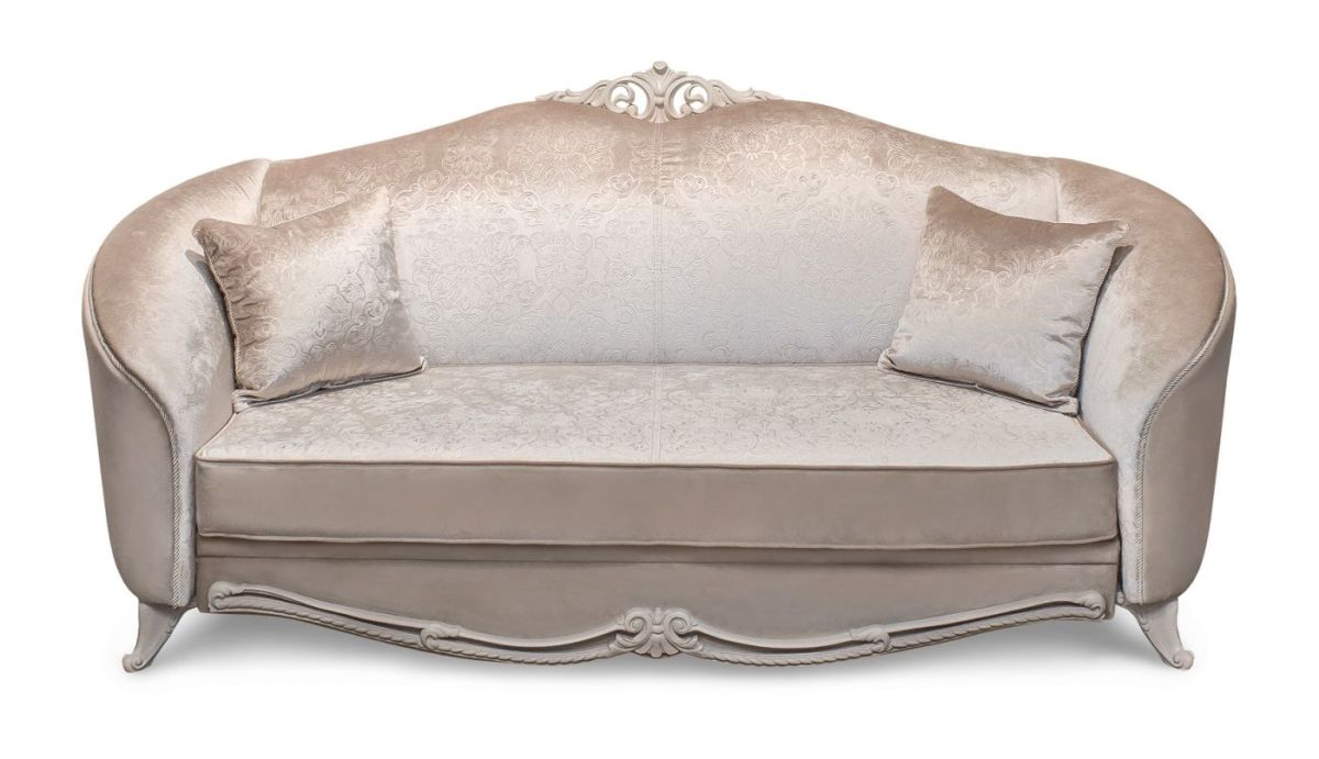 Диван Мокко 3х местный с раскладным механизмом (бежевый) | фото 3