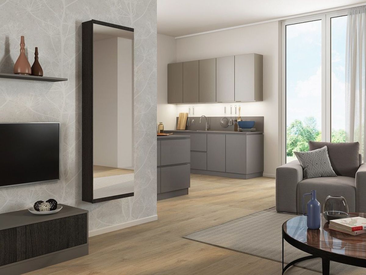 Спальный гарнитур Светлана (Венге/Дуб молочный) | фото 15