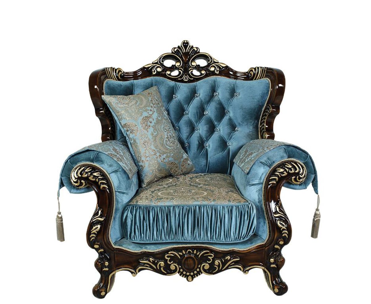 Комплект мягкой мебели Эсмеральда 3+1+1 (Бирюза) Механизм Ифагрид | фото 5