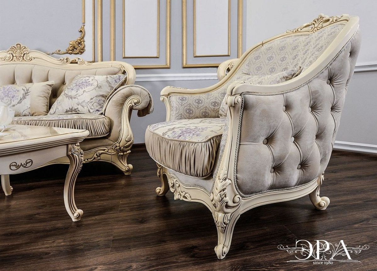 Комплект мягкой мебели Мона Лиза (крем) с раскладным механизмом | фото 7