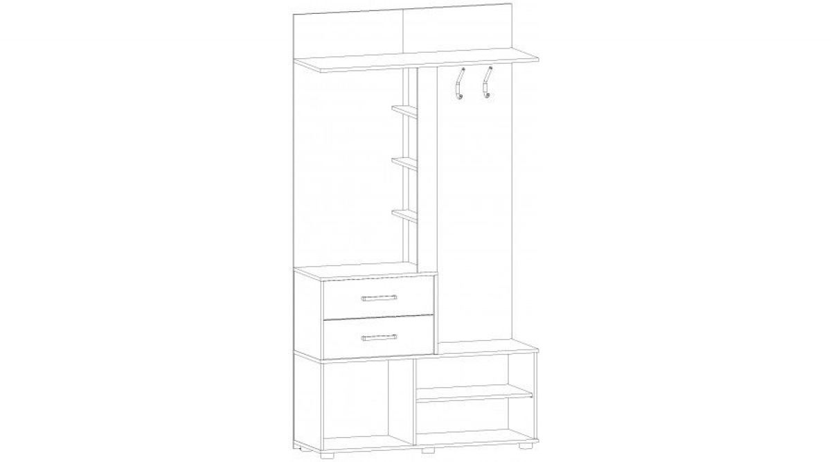 МАРИЯ Прихожая (анкор светлый) | фото 2