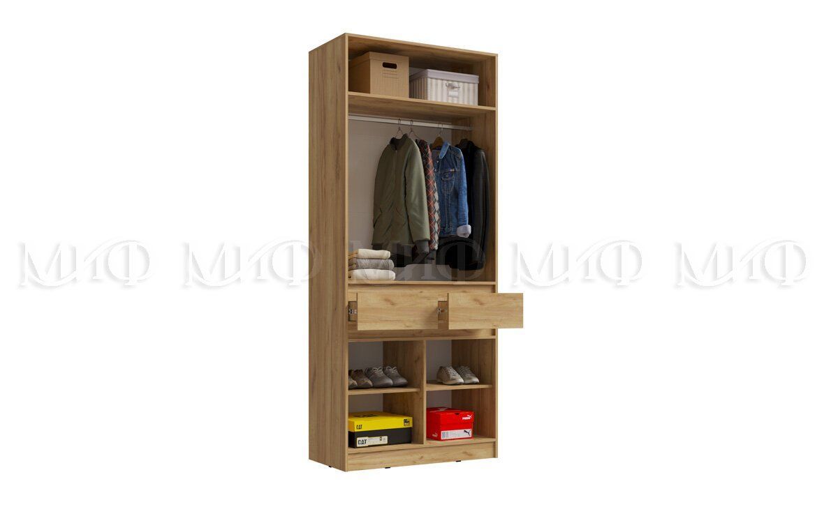 РОДЖИНА Прихожая Шкаф 2-х ств (белый глянец) | фото 2