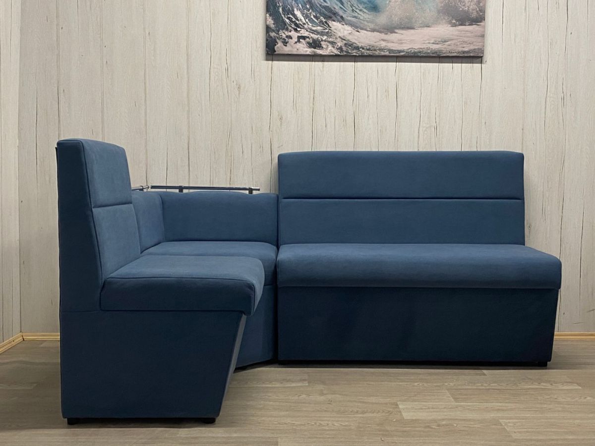 Кухонный уголок УЮТ низкий сектор (ППУ) велюр Modus 18 | фото 4