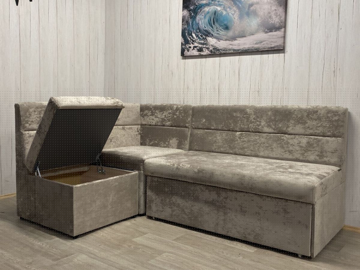 Кухонный уголок Уют-ЛЮКС со спальным местом (ППУ) велюр Comfort 03 | фото 5