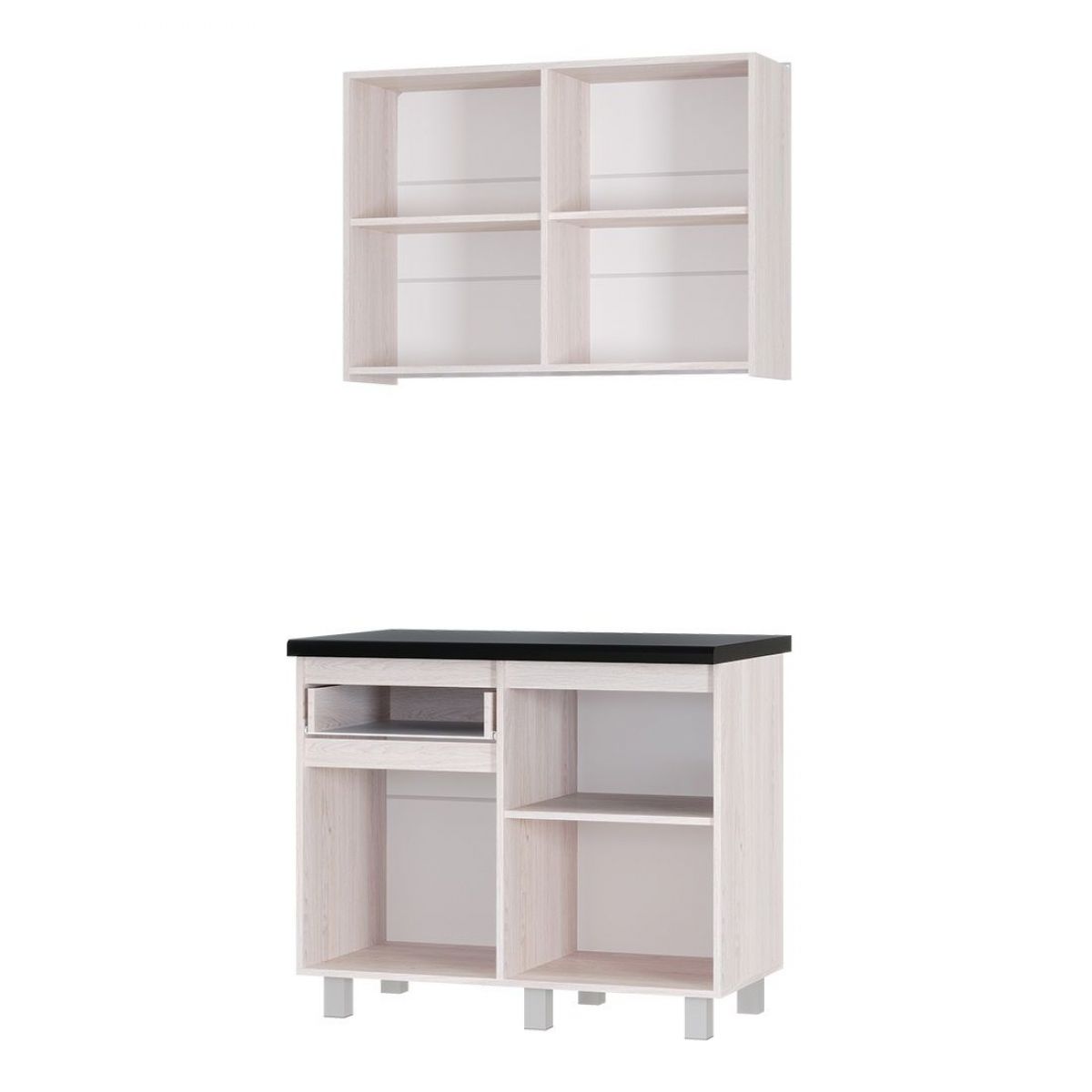 Кухня Тренд 1.0 м (Ясень белый) | фото 2