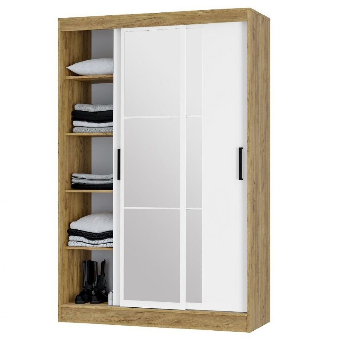 Шкаф-купе Тайм ШКК-03 (крафт/белый) | фото 3