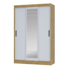 Шкаф-купе Тео ШКК-02 (крафт/белый) | фото 2