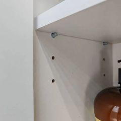 Шкаф навесной для ванной MH4-MA 600х960 (Белый-М 10.1.1) Белый глянец | фото 6