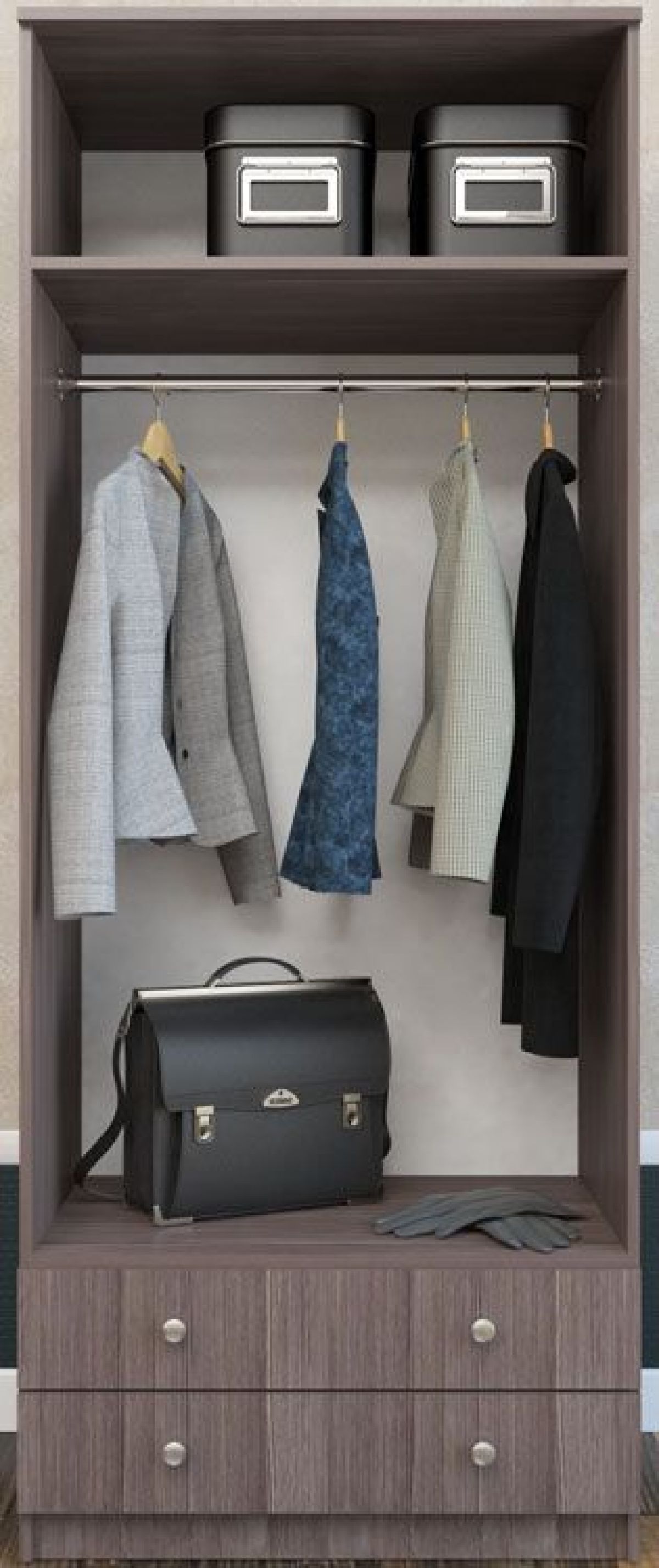 Шкаф Нина (М6) Бодега темная | фото 2