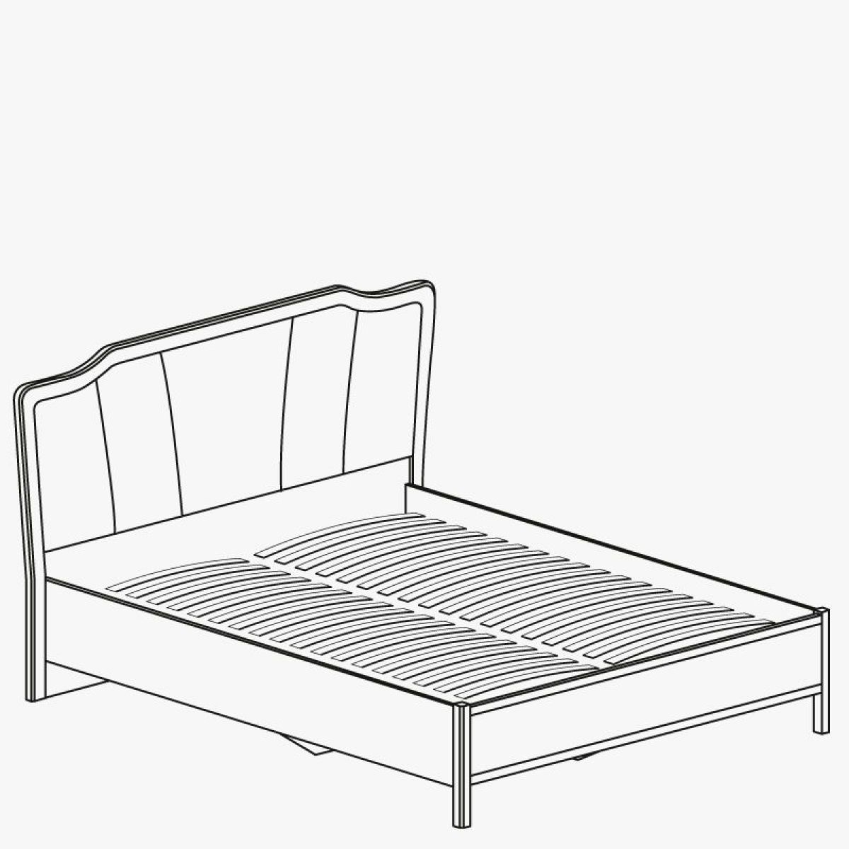 ОРЛЕАН Спальный гарнитур (модульный) ясень белый | фото 7